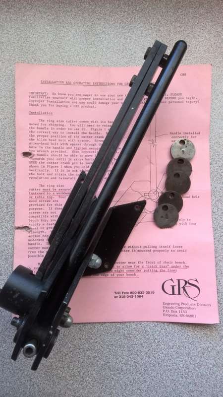 Jeweller's equipment/tools *used * GRS ring sizing cutter * Speeds up sizing procedure * Good condit