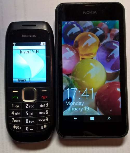 3 Devices Cellular Bundle DUAL SIM Nokia Lumia 530 + Nokia 1616 & Dual sim Sansui Phablet