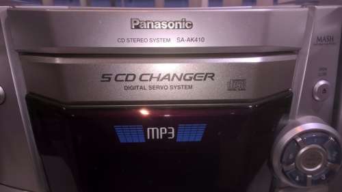 Panasonic Vintage Double Take deck & 5 CD Bi-wired AMP audio system