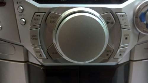 Panasonic Vintage Double Take deck & 5 CD Bi-wired AMP audio system