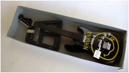 Miscellaneous * Collectables * Miniature imitation music instruments * Guitar * Nirvana * R120,00