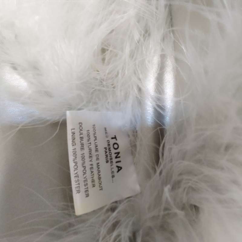 100% TURKEY FEATHER BOLERO
