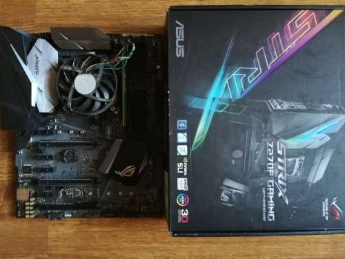 Asus STRIX Z270F Gaming LGA1151 Motherboard with INTEL KABY LAKE CORE i7-7700 3.6GHz W/8MB CACHE