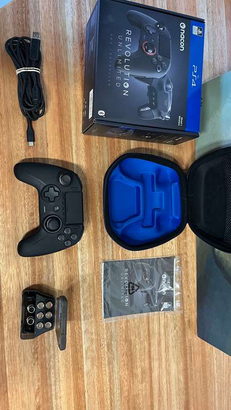 Nacon Revolution Unlimited Pro Controller for PS4 - Wired & Wireless