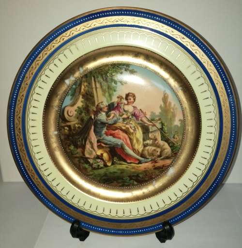 Royal Vienna Porcelain Cabinet Plate