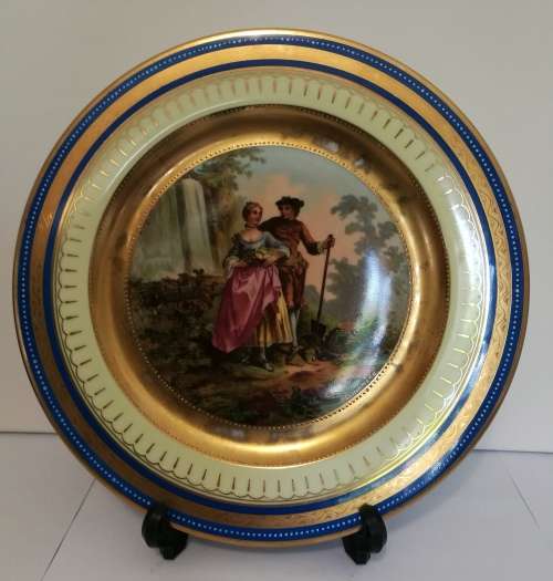 Royal Vienna Porcelain Cabinet Plate