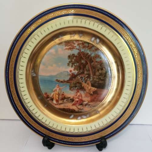 Royal Vienna Porcelain Cabinet Plate