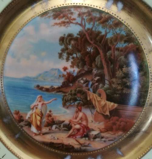 Royal Vienna Porcelain Cabinet Plate