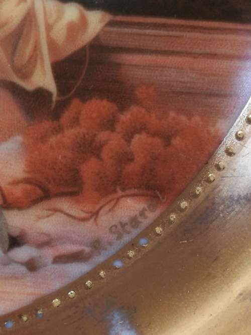 Royal Vienna Porcelain Cabinet Plate