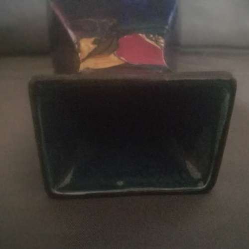 English Art Nouveau Porcelain Pomegranate Vase