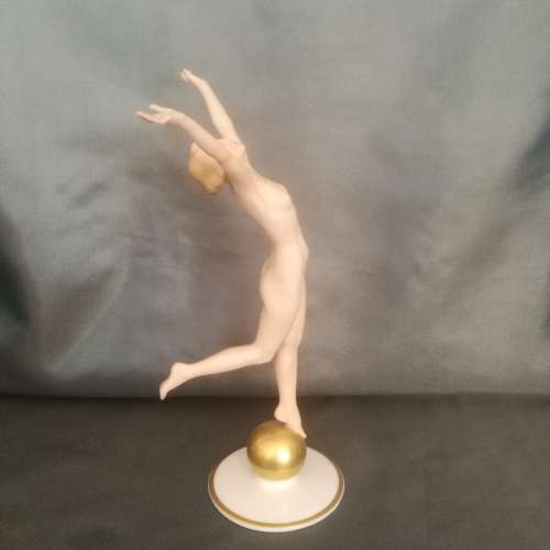 Hutechenreuther Art Deco `Sun Child` Figurine