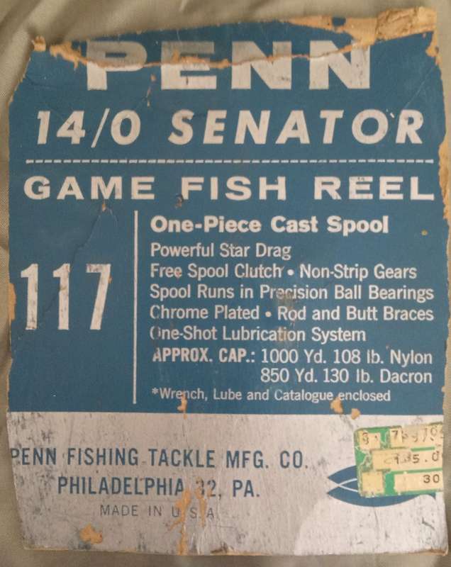 PENN 14/0 (117) SENATOR BIG GAME REEL