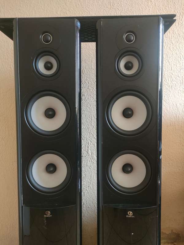 BOSTON ACOUSTICS A360 - FLOOR STANDING - BLACK - PAIR