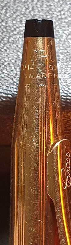 Cross Pen and Pencil Set in Original Box with booklet.