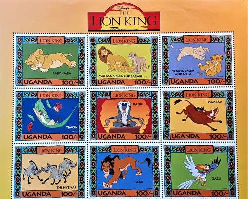 Some Disney Mint Condition Stamp Sheets x 3.