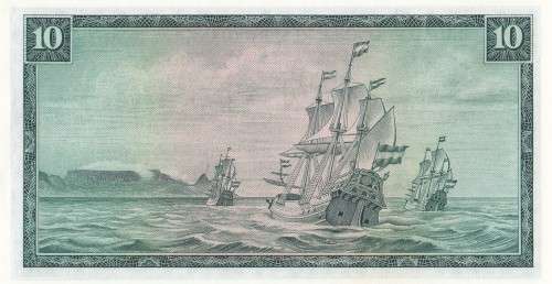 TW de Jongh 3rd Issue R10 Uncirculated. Prefix C474. A/E