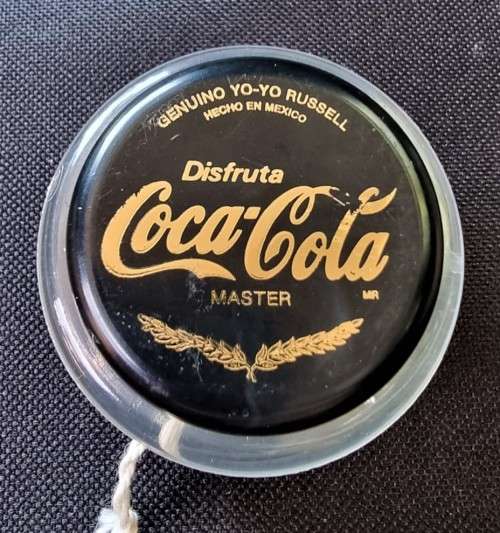 Vintage Russell Yo Yo Sale #2. Black Coke Cola