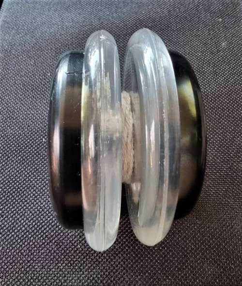 Vintage Russell Yo Yo Sale #2. Black Coke Cola