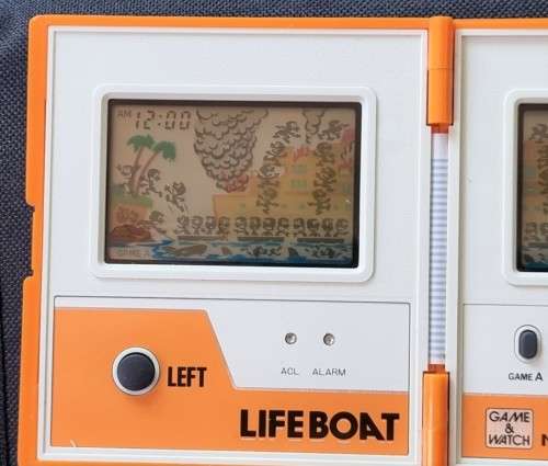 Nintendo Game and watch. Lifeboat. Multiscreen. Very Good Condition.