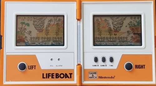 Nintendo Game and watch. Lifeboat. Multiscreen. Very Good Condition.