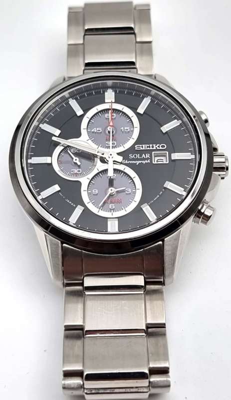 Seiko Solar Watch. Excellent Condition!