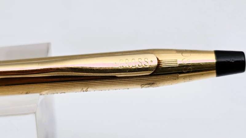 Vintage Cross Ballpoint Pen. With Inscription.