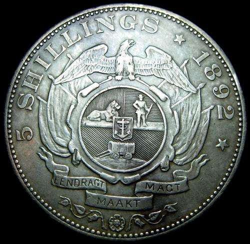 1892 Double Shaft Crown. Only 4327 Minted. Stunning Coin.