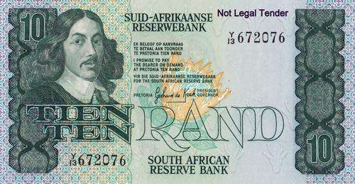 GPC de Kock 2nd Issue R10 Replacement Y13 UNC A/E