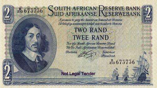 G Rissik 1st Issue R2 Uncirculated. Prefix B210 E/A. CAT Value R300.