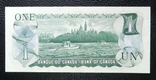 Canada One Dollars x2 in sequence  Lawson Bouey 1973 UNC