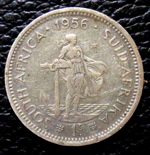SA Union 1956 1 Shilling