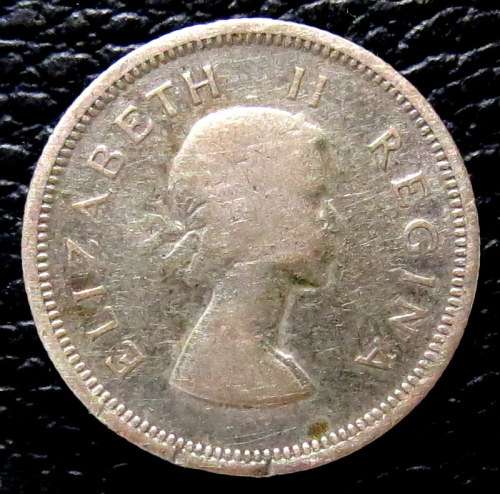 SA Union 1956 1 Shilling