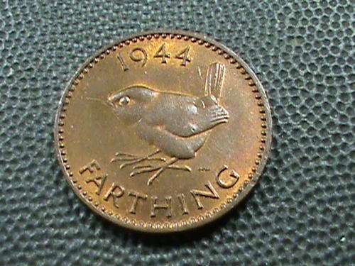 1944 Farthing nice, popular coin
