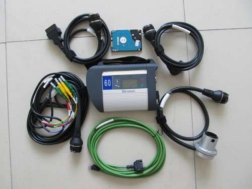 MB Star C4 SD Connect SDconnect WIFI Car and Truck Diagnostic Kit + HDD with Software v2023