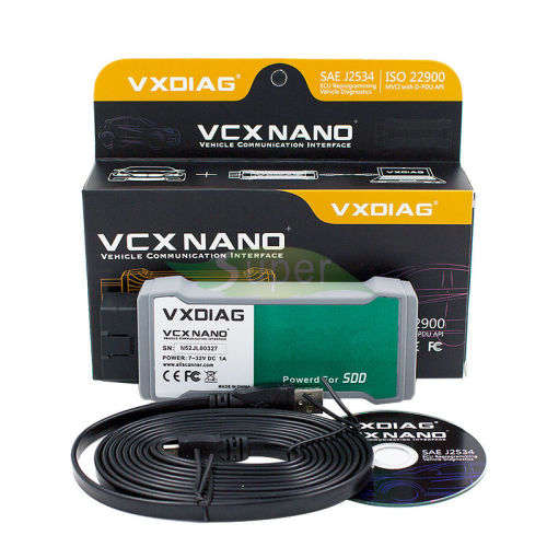 New VXDIAG VCX NANO 2 in 1 OEM Diagnostic Tool for Jaguar Land Rover SSD v160, R2799
