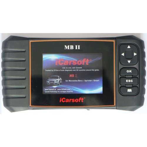 iCarsoft MB II Professional Multi System Diagnostic Tool 4 Mercedes Benz Sprinter and Smart R3999