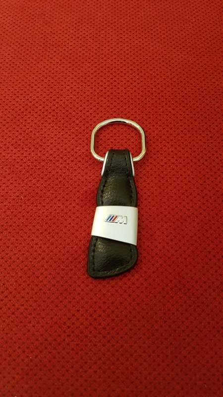 BMW MSport M Sport Leather Keychain Keyring, High quality, R90 each