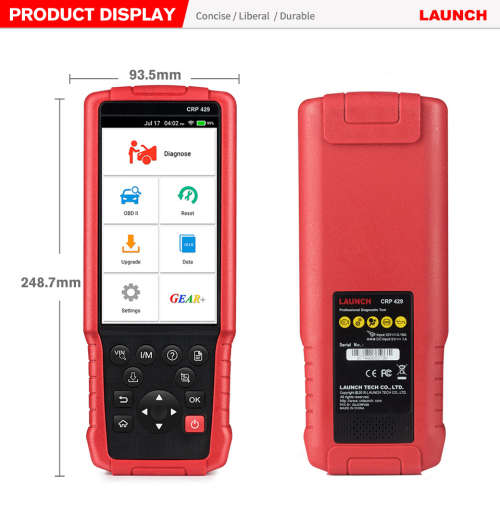 Launch X431 CRP429 OBD2 Auto Diagnostic Tool Scanner All/Full System Scanner,Better than 429C, R7999