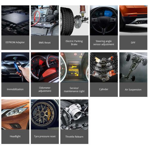 NEW XTOOL A80 Bluetooth/WiFi Full System OBD2 Auto Diagnostic, Key Programming, Odometer adjustment