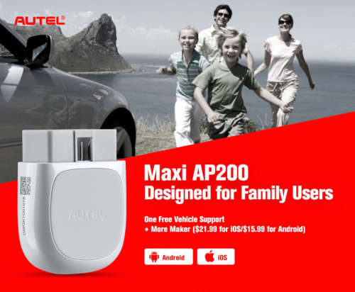 Autel MaxiAP AP200 Bluetooth OBD2 Code Reader Full Systems Diagnoses AutoVIN TPMS IMMO Service R1499