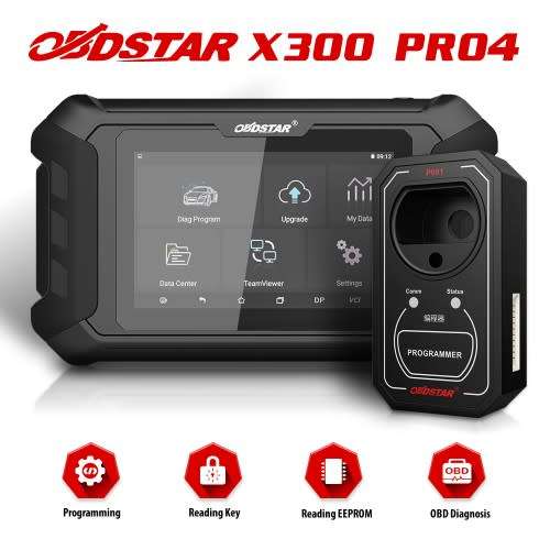 NEW OBDSTAR X300 PRO4 Key Master 5 Immo Programmer, Same IMMO Function as X300 DP PLUS, LOCAL R18299