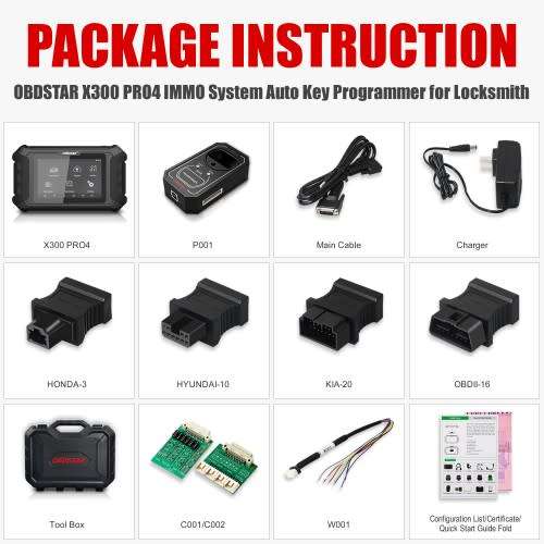 NEW OBDSTAR X300 PRO4 Key Master 5 Immo Programmer, Same IMMO Function as X300 DP PLUS, LOCAL R18299