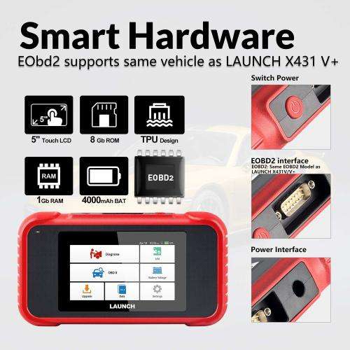 NEW Original LAUNCH Creader Professional CRP123E OBD2 Diagnostic Tool 4 in 1 Tool, LOCAL STOCK R3999