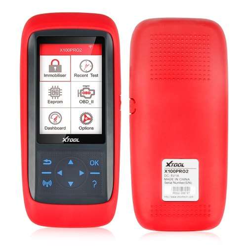 Original Xtool X100 PRO2 OBD2 Auto Key Programmer/Diagnostic Tool with EEPROM Adapter, R5849