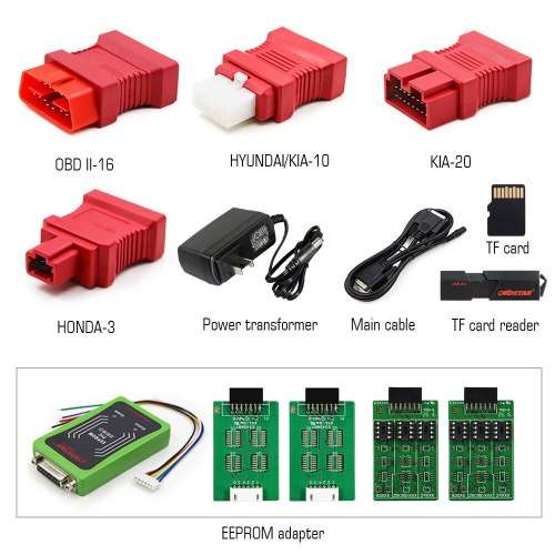 Original OBDSTAR X-100 PRO Auto Key Programmer (CDE type) with EEPROM Adapter IMMO Odometer