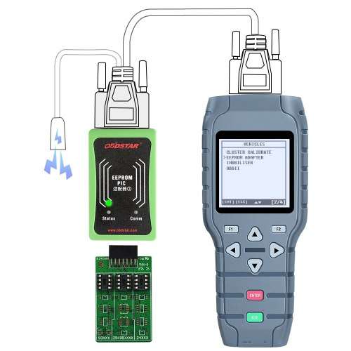 Original OBDSTAR X-100 PRO Auto Key Programmer (CDE type) with EEPROM Adapter IMMO Odometer
