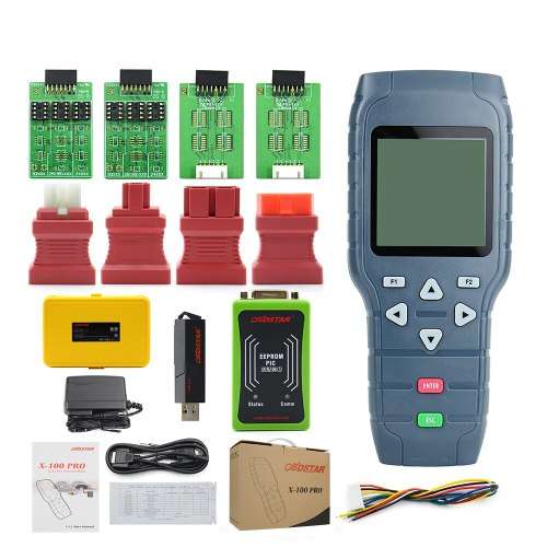 Original OBDSTAR X-100 PRO Auto Key Programmer (CDE type) with EEPROM Adapter IMMO Odometer