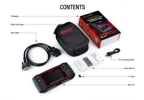 iCarsoft MB V2.0 for Mercedes-Benz/Sprinter/Smart OBD2 Multi System Diagnostic Tool, R3299