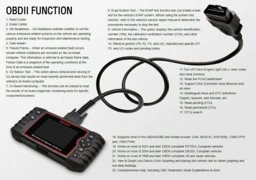 iCarsoft MB V2.0 for Mercedes-Benz/Sprinter/Smart OBD2 Multi System Diagnostic Tool, R3299
