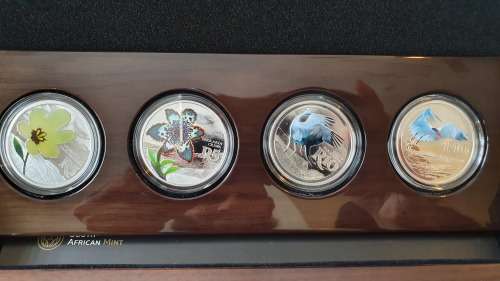 2017 SA Mint Colour Coin Prestige Set, Man And The Biosphere, Brand new sealed